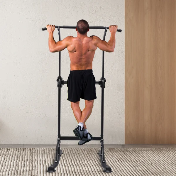 Adjustable Home Gym Workout Power Tower